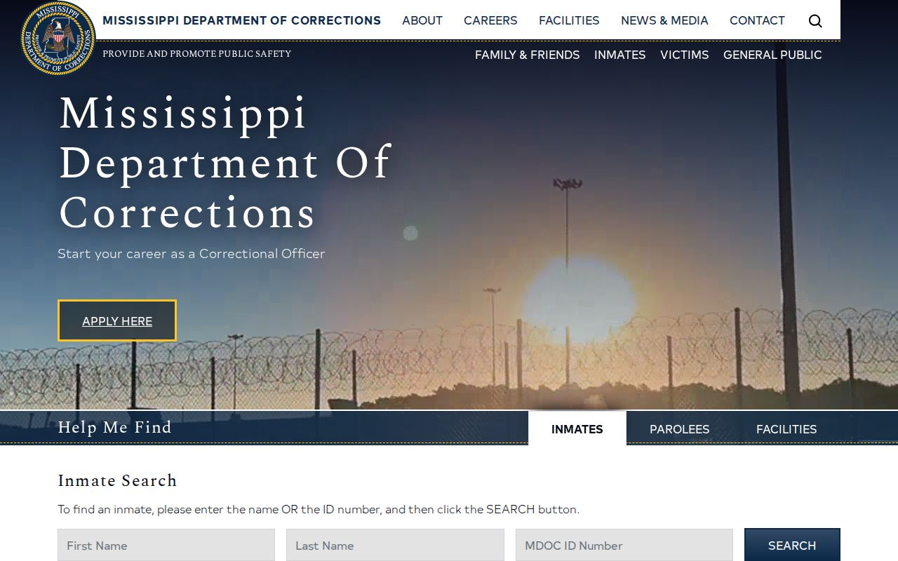 MDOC search for Neshoba County released inmate records